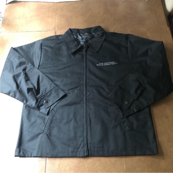 NEW The Tortured Poets Department TTPD Black Jacket XL (NO Patches) - Picture 5 of 14